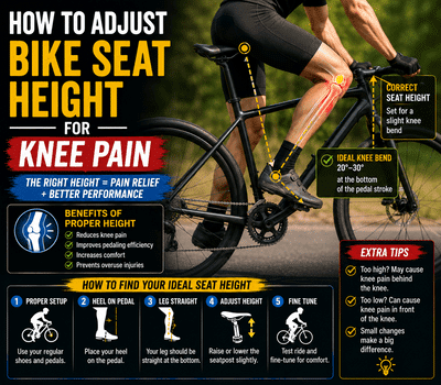 How to Adjust Bike Seat Height for Knee Pain