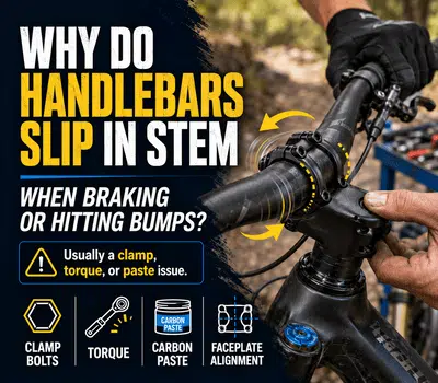 Why Do Handlebars Slip in Stem When Braking or Hitting Bumps