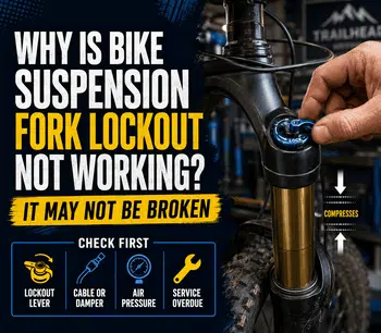 Why Is Bike Suspension Fork Lockout Not Working? It May Not Be Broken
